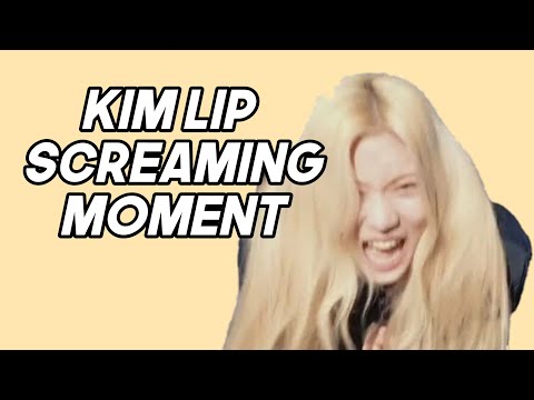 LOONA (이달의 소녀) Kim Lip (김립) screaming moment