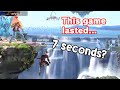 Games Under 1 Minute in Smash Ultimate