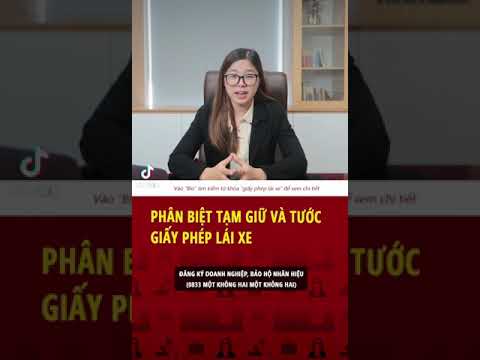 Phân biệt tạm