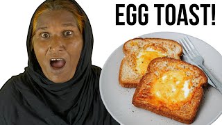 Tribal People Try Egg Toast For The First Time