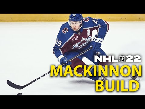 MACKINNON BUILD IN NHL 22 WORLD OF CHEL | BEST SNIPER BUILD EASHL