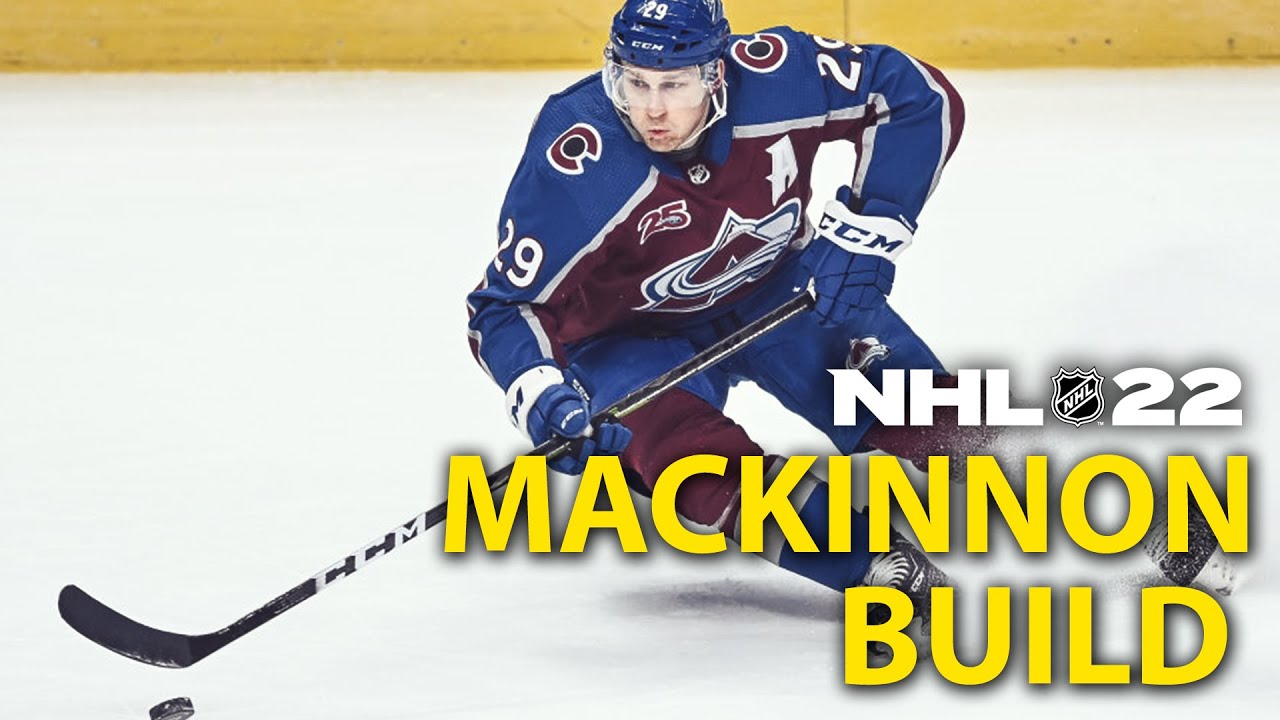 MACKINNON BUILD IN NHL 22 WORLD OF CHEL | BEST SNIPER BUILD EASHL