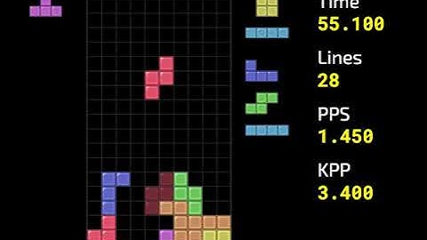 Tetris BT Cannon Loop run on JSTris