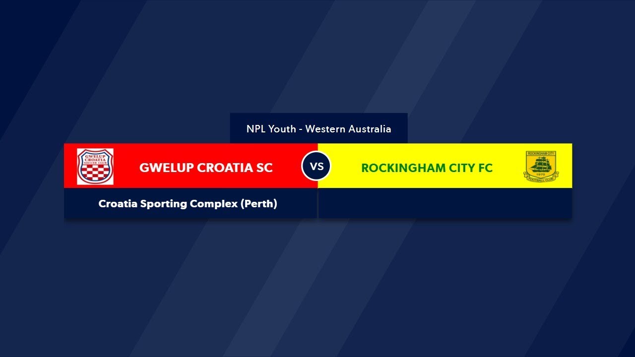 Football West NPL WA U20's Round 11, Gwelup Croatia Soccer Club vs