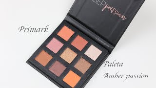 Paleta Amber Passion de Primark