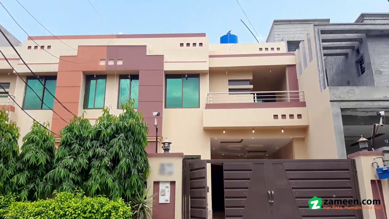10 MARLA HOUSE FOR SALE IN BLOCK F2 PHASE 1 JOHAR TOWN LAHORE YouTube