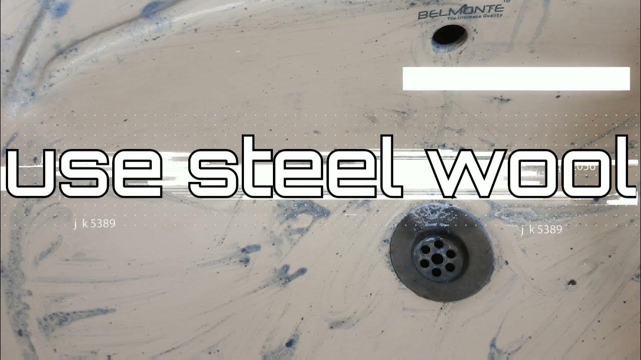 How to Clean your Wash Basin Remove Hard Stains Naturally Wash Basin Cleaning YouTube