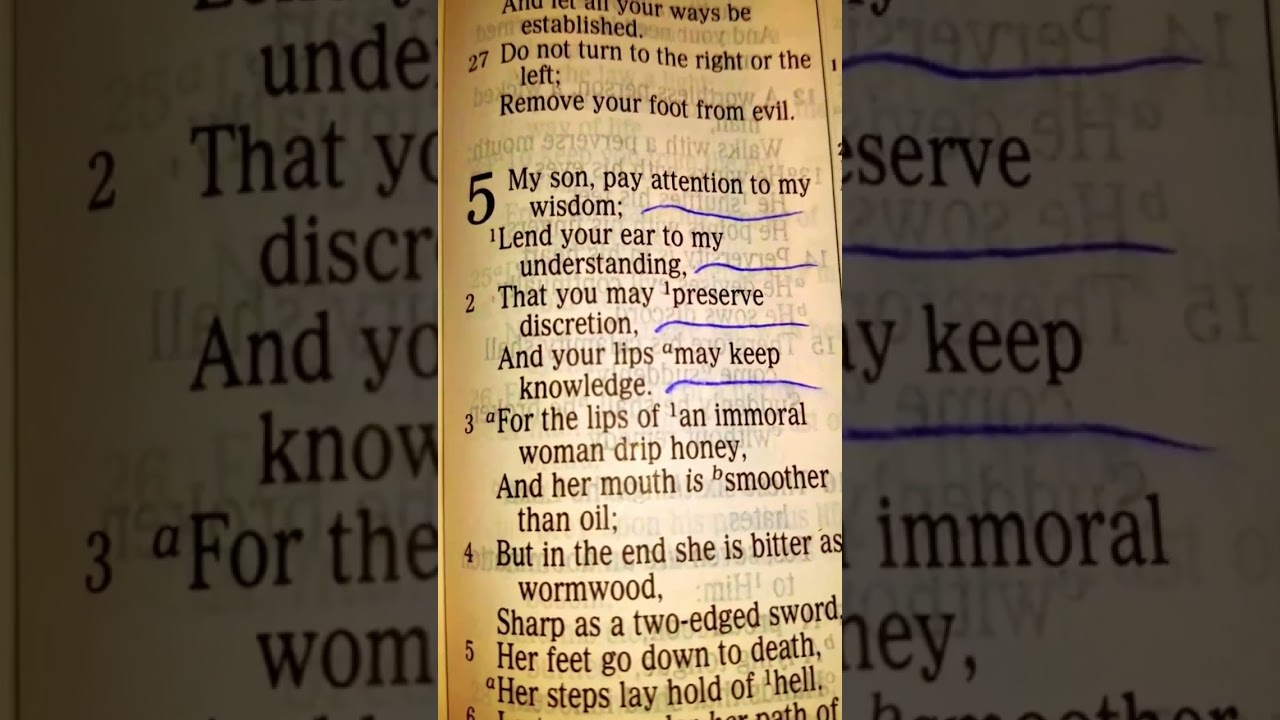 Watch Proverbs 5:1-2 (ABBA's Wisdom, Understanding, Discretion and Knowledge) JESUS IS LORD on YouTube Watch Proverbs 5:1-2 (ABBA's Wisdom, Understanding, Discretion and Knowledge) JESUS IS LORD on YouTube