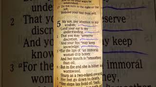 Proverbs 5:1-2 (ABBA's Wisdom, Understanding, Discretion  and Knowledge) JESUS IS LORD