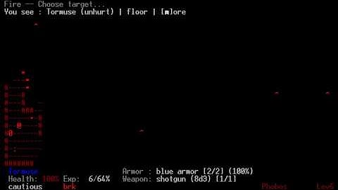 Tormuse playing DoomRL, Dual-Angel AoMC+AoD Part 1