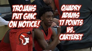 St. Thomas Aquinas 68 Carteret 64 Boys Basketball Wake Forest Commit Quadry Adams 17 Points