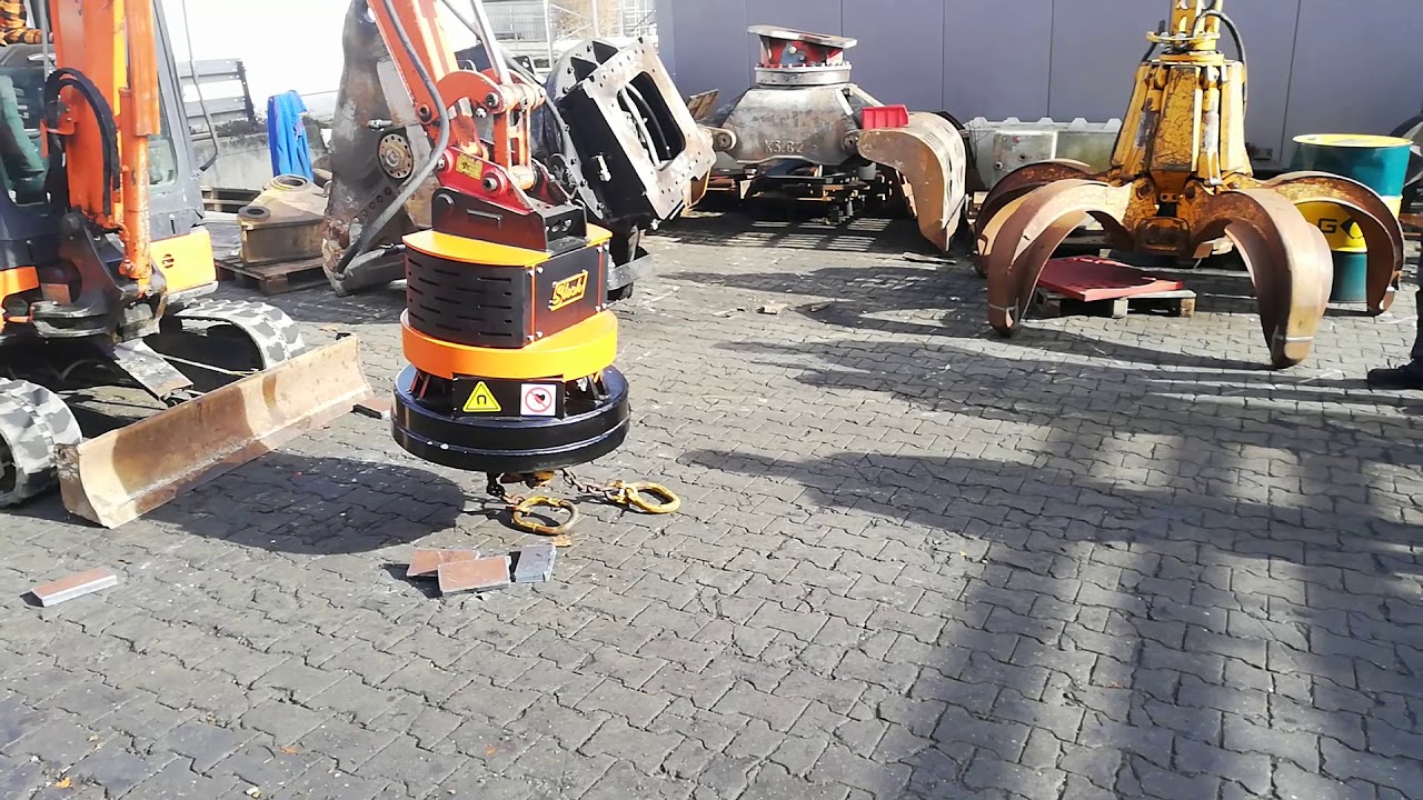 Steck Lasthebemagnet M4S-Premium  Magnet für Minibagger