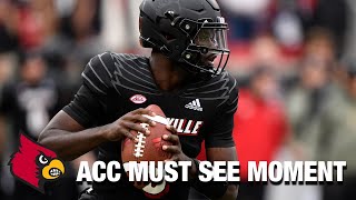 Malik Cunningham With The Perfect Dime To Tyler Harrell For 6 | ACC Must See Moment