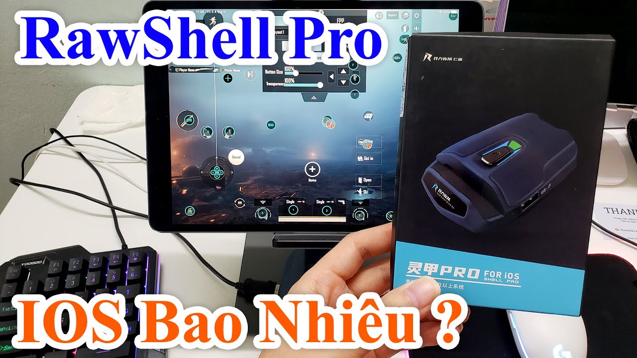 RawShell Pro Hiện Tại Có Thể Chơi Được PUBG Mobile Phím Chuột Trên Máy IOS Nào ?