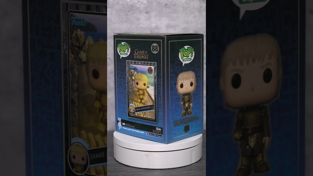 Funko Digital Pop ~ Jaime Lannister With Gold Hand  | Game Of Thrones X Funko NFT Series 1