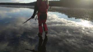 Ovanligt Sen Skridskopremiär Med Annika