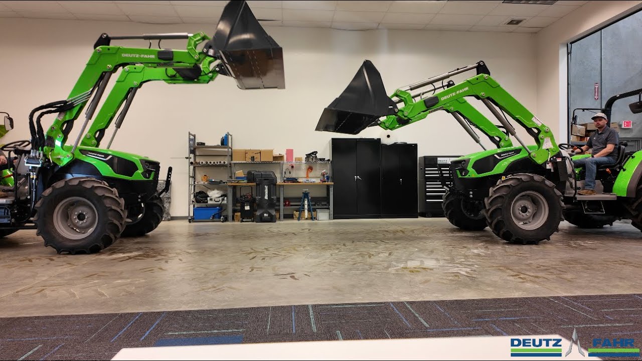 Loader Hydraulic Speed Comparison | Deutz Fahr 5080G TB vs 5115G TB Tractors