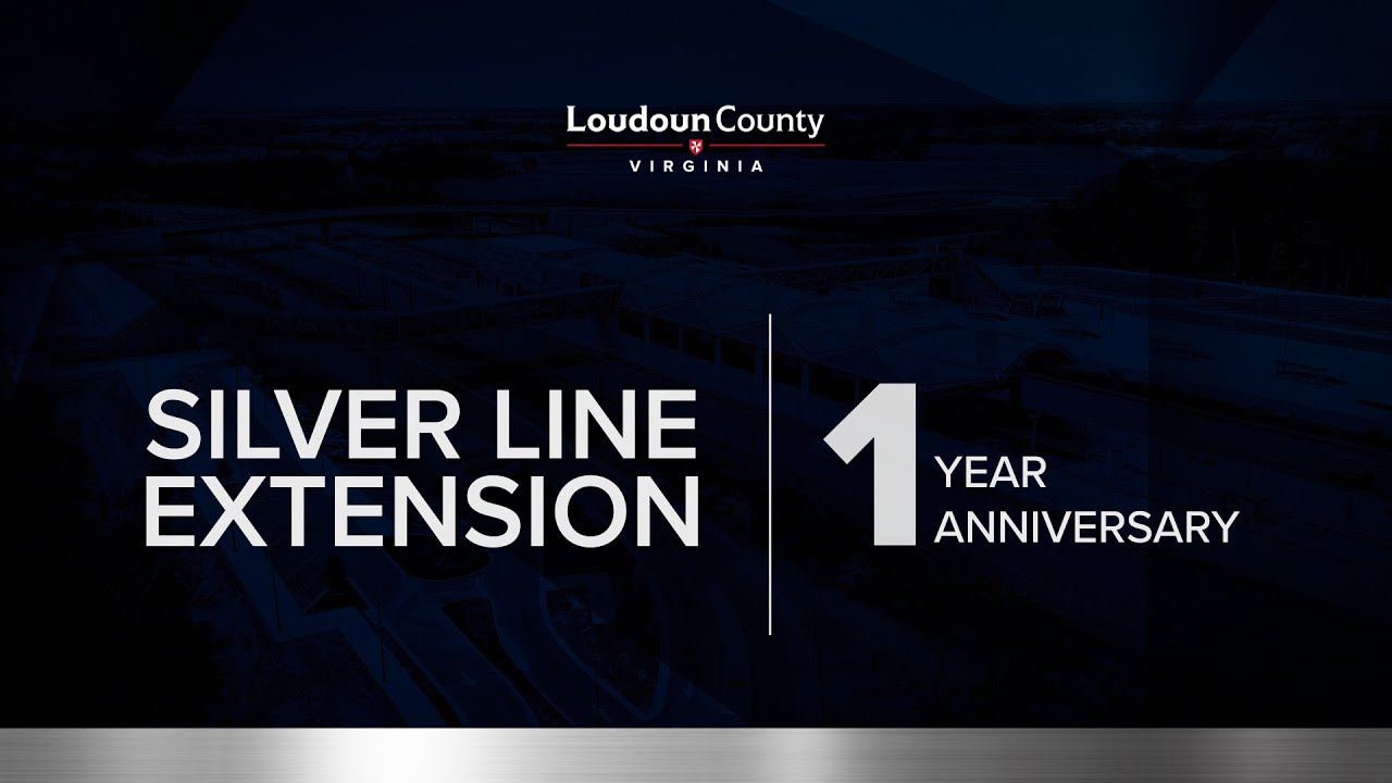 Silver Line Extension in Loudoun One Year Anniversary - YouTube