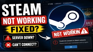 how to fix steam not working problem fix | Steam Server Down Fix | steam not working problem today 
