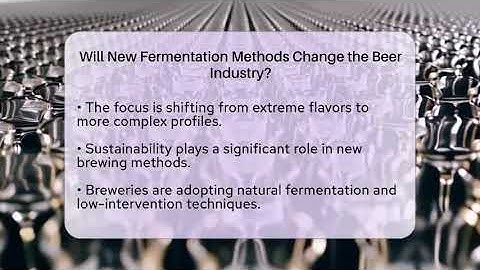 Will New Fermentation Methods Change the Beer Industry? | The Pint Guy