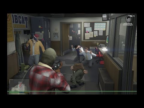 GTA 5  Mission #1  bank-robbery