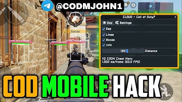 CODM IOS HACK V1.0.48! MOD MENU FOR COD MOBILE! CHEAT CODM IOS/ANDROID! GLOBAL AND GARENA! 100% SAFE