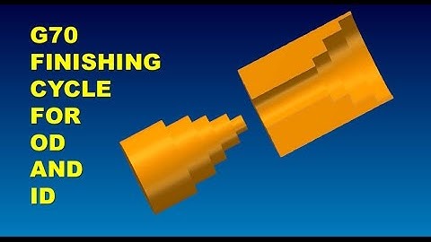 CNC LATHE PROGRAMMING LESSON 3 - G70 FINISHING CYCLE