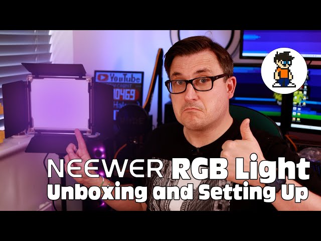 Best Affordable Streaming Lights! Elgato Key Light Killer? Neewer 660 PRO  RGB Light Review! - OMG It's Derek