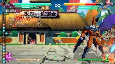Cell 6M Starter into BnB Corner Loop Combo with Cooler/Broly Assists