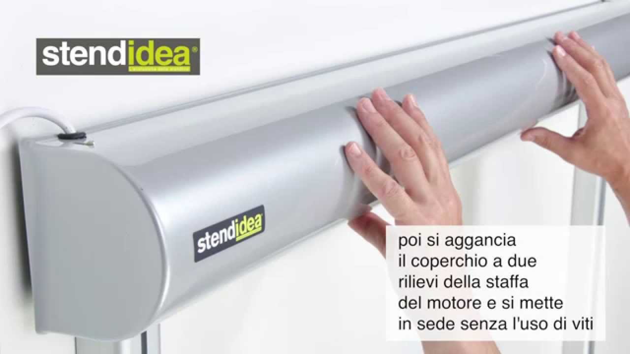 Stendibiancheria elettrico  Come si installa il modello Stendidea 