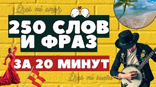 видео: ИСПАНСКИЙ ЯЗЫК С НУЛЯ 250 СЛОВ И ФРАЗ ПО ТЕМАМ ИСПАНСКИЙ ЗА 20 МИНУТ картинка: ИСПАНСКИЙ ЯЗЫК С НУЛЯ 250 СЛОВ И ФРАЗ ПО ТЕМАМ ИСПАНСКИЙ ЗА 20 МИНУТ
