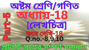 Class-8th math/chapter-18(graph)//অষ্টম শ্রেণি//গণিত//অধ্যায়-18(লেখচিত্র)// part-5// @valobasionko