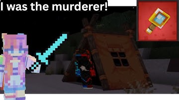 I was the MURDERER in MURDER MYSTERY on the Hive!! ⚔️💀