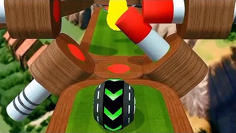 Rolling Ball Sky Escape Speedrun Gameplay Level 55