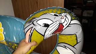 1 Big Looney Tunes Swimmring Deflating