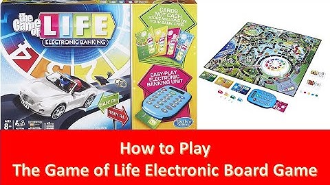 The Game of Life Electronic Board Game