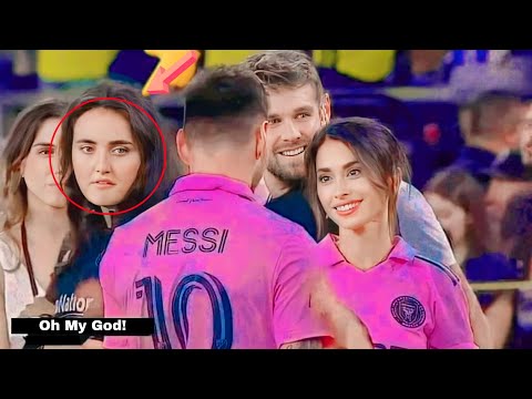 Messi respect women then messi&#39;s wife reaction in inter miami🤔
