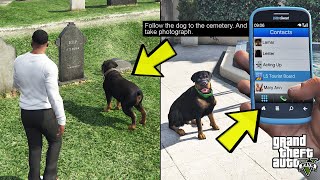 Gta 5 De Köpeği̇ Chop Taki̇p Edi̇nce Bakin Ne Oluyor ?