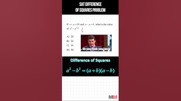Easy Question on the #Math #SAT if you know this Formula