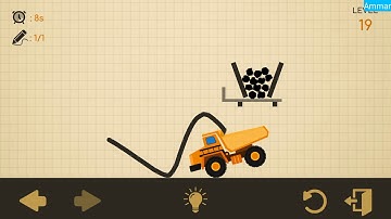 Level 19 Brain Line Truck - Physics Puzzles Android Walkthrough