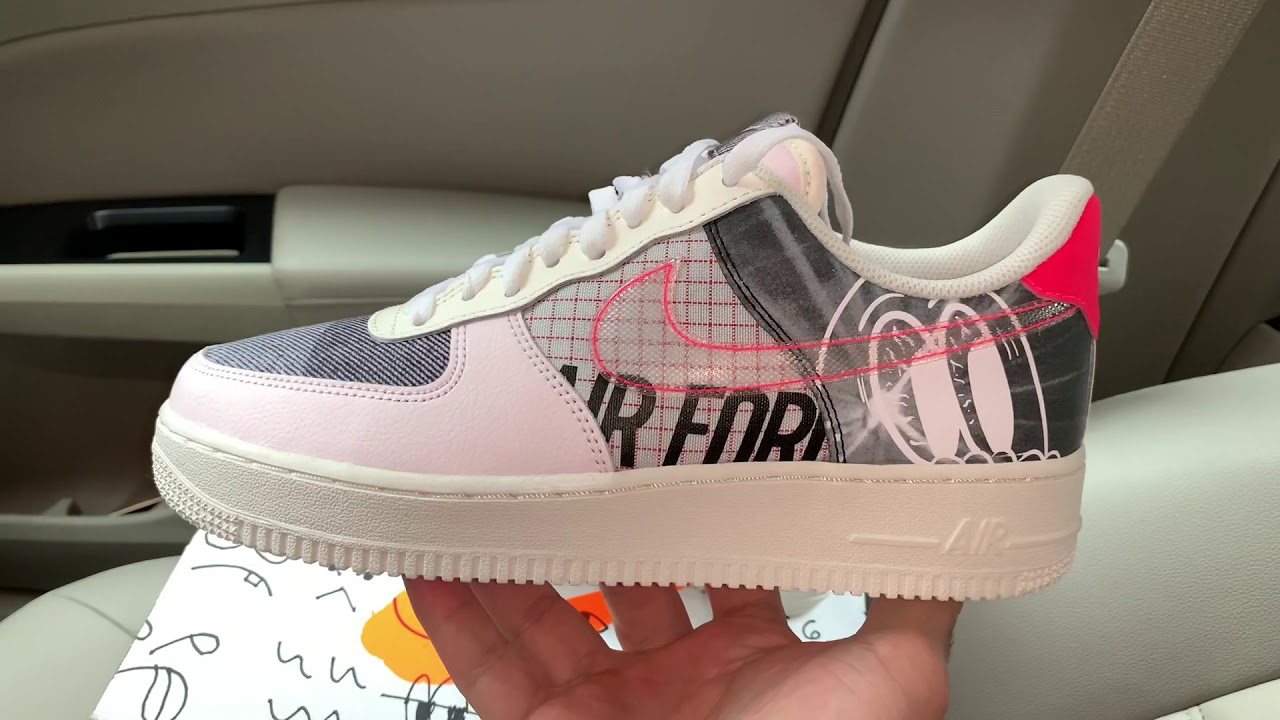 nike air force 1 low light soft pink pure platinum