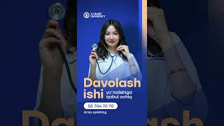 Davolash ishi yo’nalishiga qabul davom etmoqda! ?