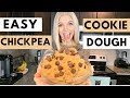 How To Make CHICKPEA COOKIE DOUGH That Will BLOW YOUR MIND | Vegan, Plant Based, Refined Sugar Free!
