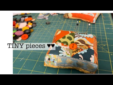 Ella & Nesta's Little Room: How to make a Two-Sided Magnetic (Fabric) Pin  Cushion - Tutorial