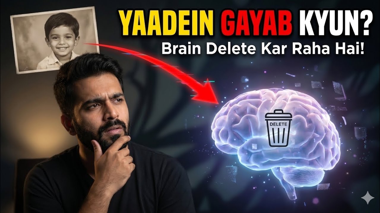 🧠😱 तुम्हारा दिमाग तुम्हारी बचपन की यादें क्यों DELETE कर देता है? | Childhood Amnesia का रहस्य 💥 