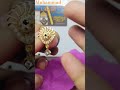 New wedding earring design gold jewelry #gold #designergemjewels #goldaccessories