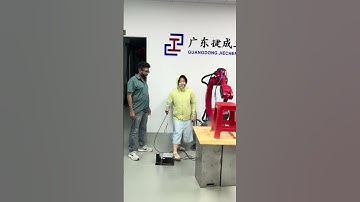 Program-free spraying robot.#welding #robot #industrial #stamping #machine #manufacturing