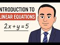 1 Introduction to Linear Equations