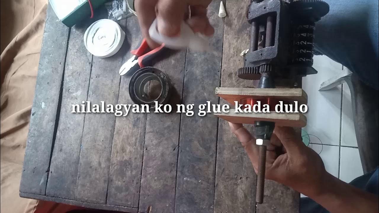 car clutch coil rewind (part 1) YouTube
