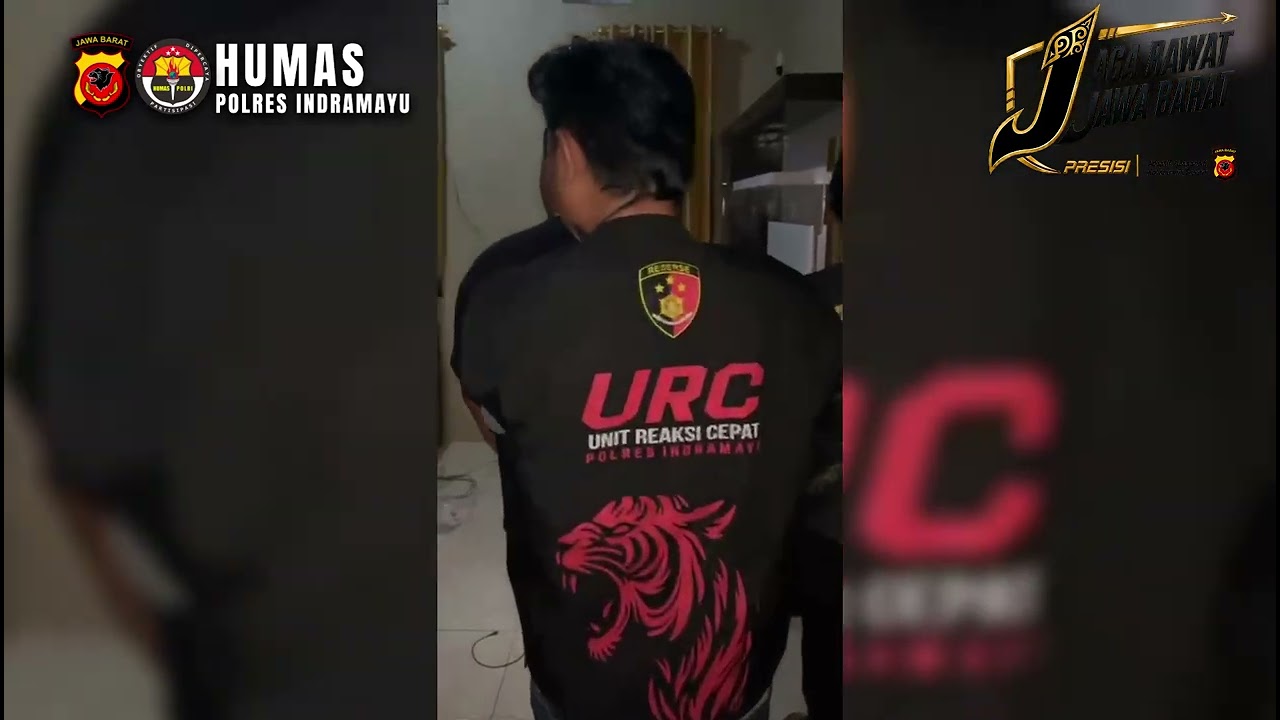 URC Polres Indramayu Amankan Terduga Pelaku Pengrusakan Warung Warga